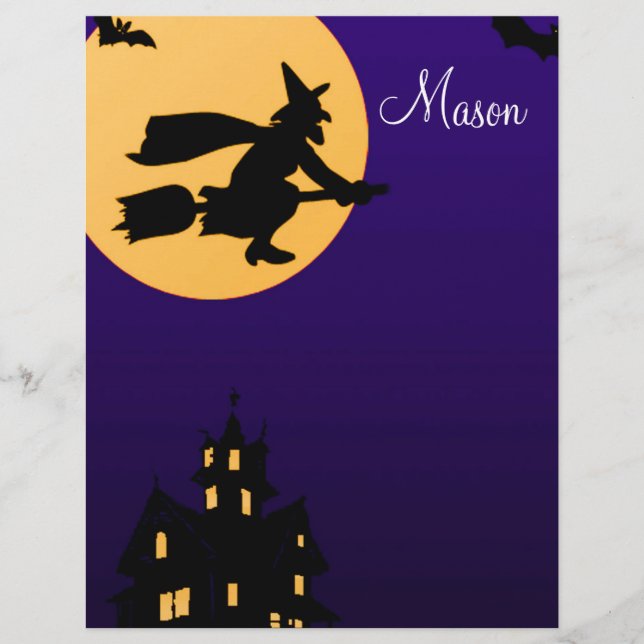 Mason Halloween Letterhead (Voorkant)