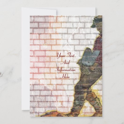 Mason Invitation Kaart (Voorkant)