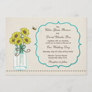 Mason Jar Arrangement Kaart