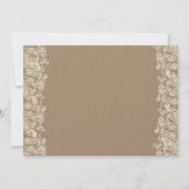 Mason Jar Baby's Breath Bridal Shower Invitation Kaart (Achterkant)