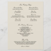 Mason Jar Daisies en Zonnebloemen | Programma (Achterkant)