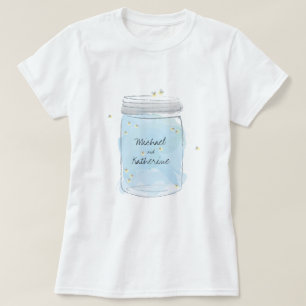 Mason Jar en Fireflies T-shirt