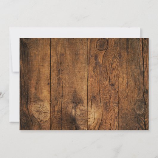 Mason Jar en White Daisy Quinceañera Uitnodiging (Achterkant)