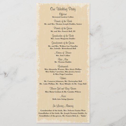  Mason Jar en Wildflowers Programma (Achterkant)