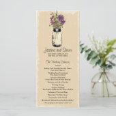 Mason Jar en Wildflowers Programma (Staand voorkant)