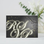 Mason Jar et Firefly RSVP - Blanc noir (Debout devant)