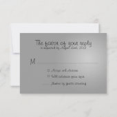 Mason Jar et Firefly RSVP - Blanc noir (Dos)