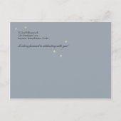 Mason Jar et lucioles Invitations de mariage (Dos)