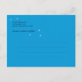 Mason Jar et lucioles Invitations de mariage (Dos)