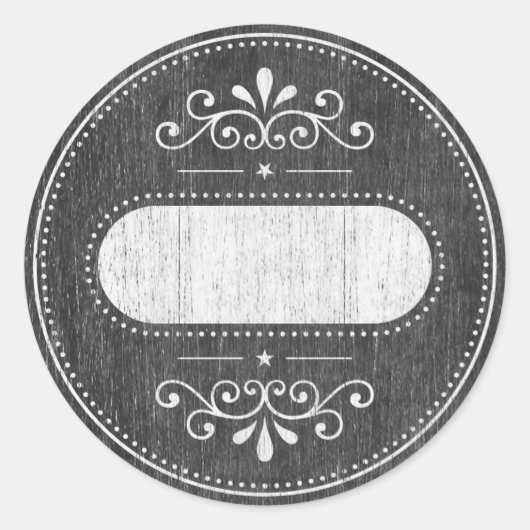 Mason Jar étiquette - série Chalkboard (Devant)