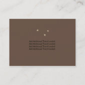  Mason Jar & Fireflies sparen de Datum Visitekaartje (Achterkant)