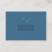  Mason Jar & Fireflies Visitekaartje (Achterkant)