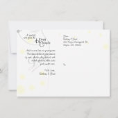 Mason Jar Firefly Lightning Bug Save the Date (Achterkant)