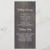 Mason Jar Fleurs de marine Programmes de mariage r (Dos)