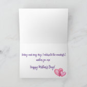 Mason Jar Melody -  Moederdag Kaart (Binnen)