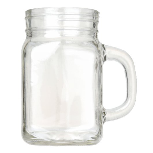 MASON JAR MET HANDLE 12 OZ (Voorkant)