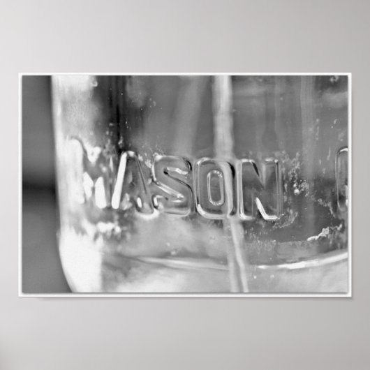 Mason Jar Poster (Voorkant)