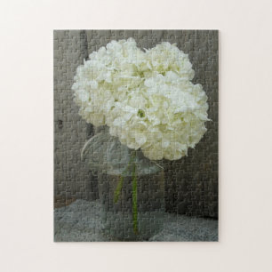 Mason Jar Rustic Hydrangeas Floral Fotografie Legpuzzel