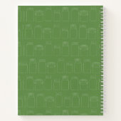 Mason Jar Spiral notebook Canning Jars Notitieboek (Achterkant)