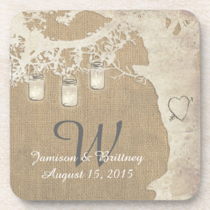 Mason Jar String Lights Onderzetters