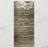 Mason Jar String Lights Rustic Tree Program Programma (Voorkant)