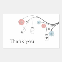 Mason Jar Tree Stickers