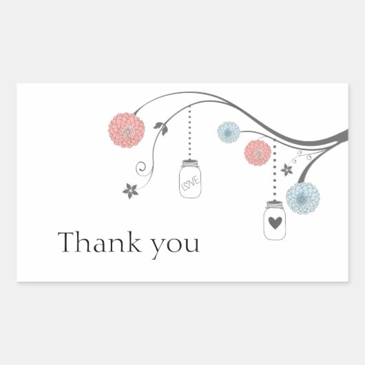 Mason Jar Tree Stickers (Voorkant)