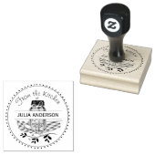 Mason Jar Uit De Keuken Rubberstempel (Gestempeld)