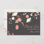 Mason Jar Wedding Hartelijk dank Bedankkaart (Voorkant / Achterkant)