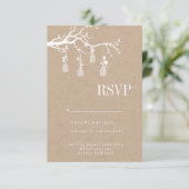 Mason Jar Wedding RSVP (Debout devant)