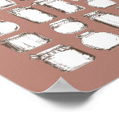 Mason Jars - 100 Signature Livre d'or Alternative (Coin)