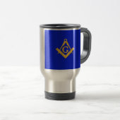 Mason - Masonic Blue Reisbeker (Voorkant rechts)