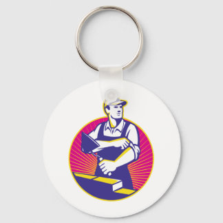 Mason Masonry Construction Worker Trowel Sleutelhanger