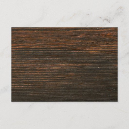 Mason Pot met Baby's Breath Houten Ontvangst Informatiekaartje (Achterkant)