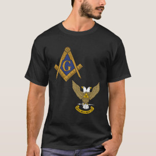 Mason Scottish Rite Shirt met lange mouwen Masonic
