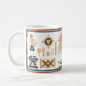 Masonic Apron van George Washington Koffiemok (Links)