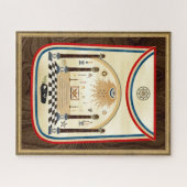 Masonic Apron van George Washington Legpuzzel (Horizontaal)