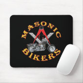 Masonic Bikers Muismat (Met muis)