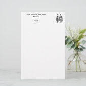 Masonic Briefpapier (Staand voorkant)
