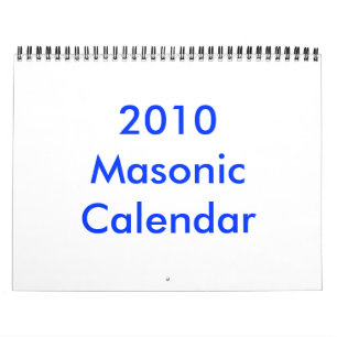 Masonic Calendar 2010 Kalender