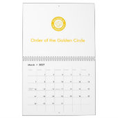 Masonic Calendar Kalender (Mar 2027)