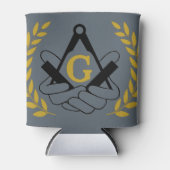 Masonic Can Koozy Blikjeskoeler (Voorkant)