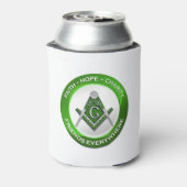 Masonic Cooler Green (Blikje Achterkant)