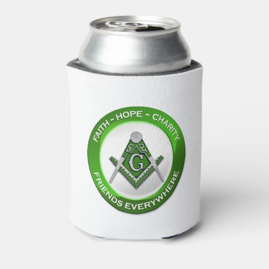 Masonic Cooler Green (Blikje Achterkant)