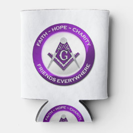 Masonic Cooler Purple