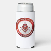 Masonic Cooler Red (Seltzer Achterkant)