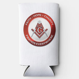 Masonic Cooler Red