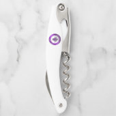 Masonic Corkscrew Purple Kurkentrekker (Achterkant)