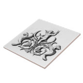 Masonic Dutch Blue Tile 18th Century Tegeltje (Zijkant)