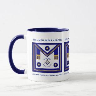 Masonic Echte Mannen Draag Schorten MM Mok